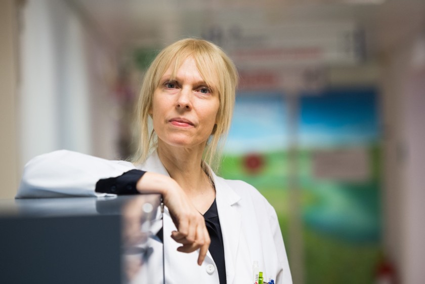 Silke Gillessen Sommer è primaria di oncologia medica e direttrice medica e scientifica dello IOSI. È anche docente all’Università della Svizzera italiana (© foto Ti-Press) 