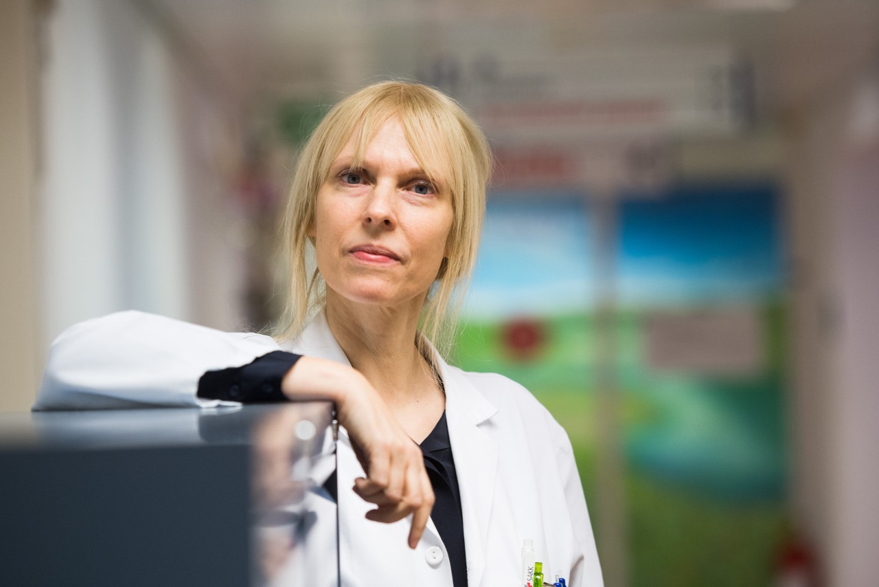 Silke Gillessen Sommer è primaria di oncologia medica e direttrice medica e scientifica dello IOSI. È anche docente all’Università della Svizzera italiana (© foto Ti-Press) 